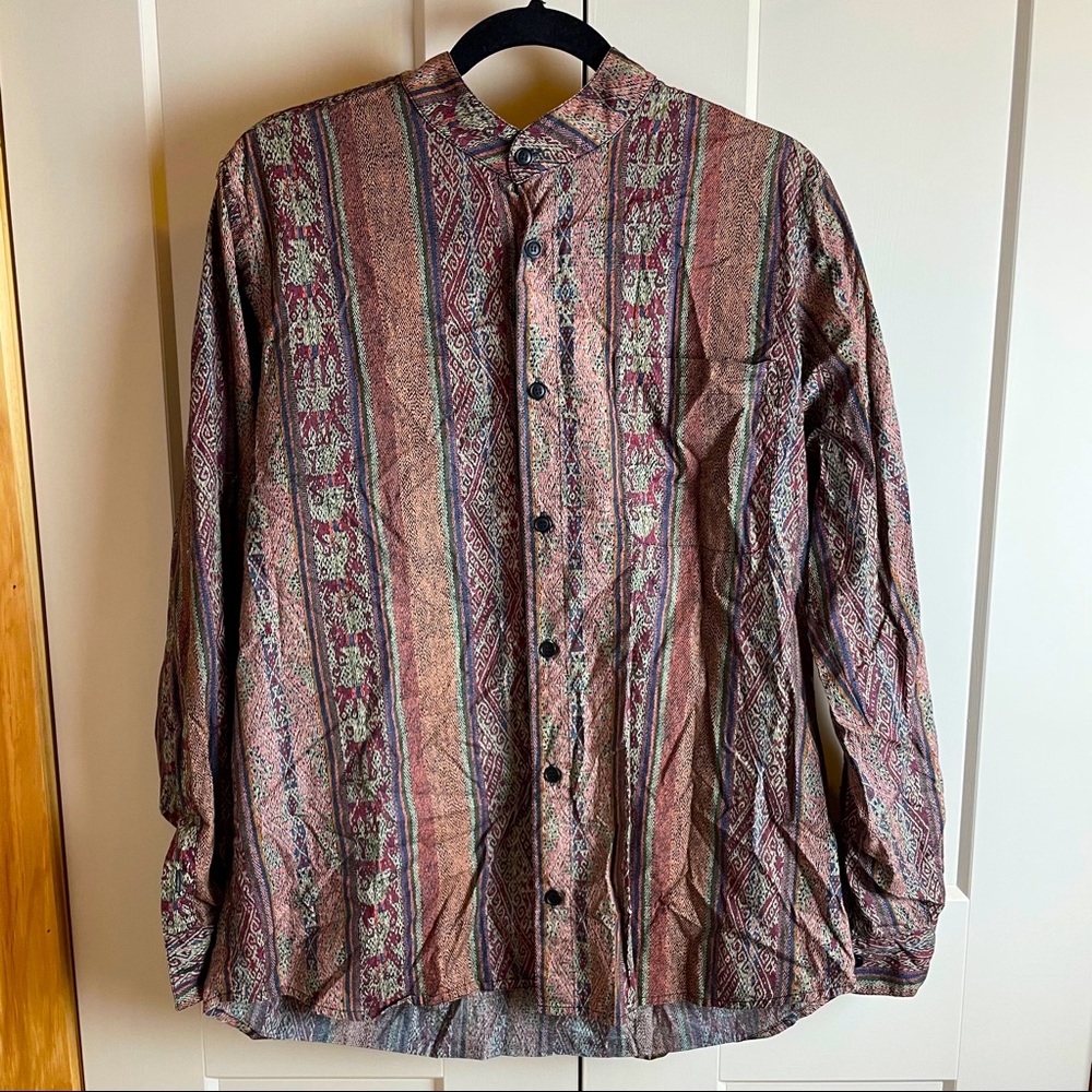 Peruvian Connection Pima Cotton button down